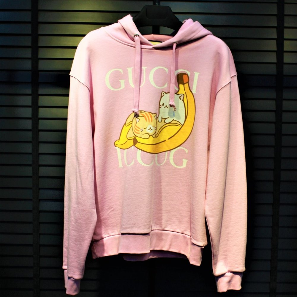 Gucci Bananya Pink Hoodie